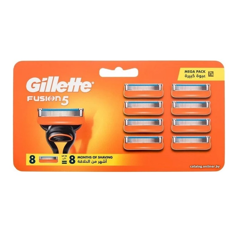 7702018609864 یدک ژیلت فیوژن Gillette Fusion پنج لبه