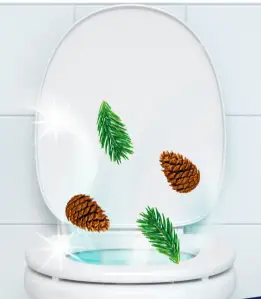 جرم گیر توالت فرنگی دامستوس رایحه کاج