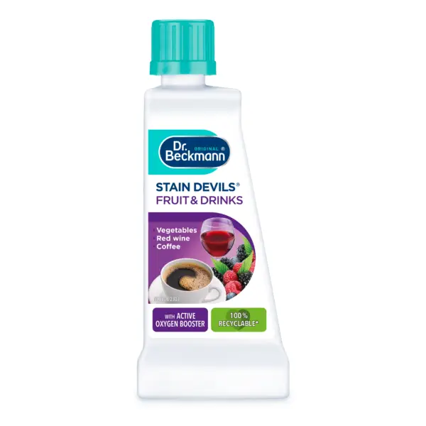 Dr.Beckmann Stain Devils for Fruit and Drink 50 ml لکه بر پودری دکتر بک من مخصوص نوشیدنی و میوه