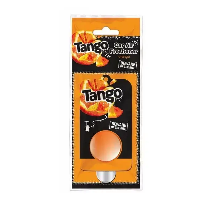 Tango Gel Car Air Freshener Orange خوشبو کننده خودرو تانگو رایحه پرتقال