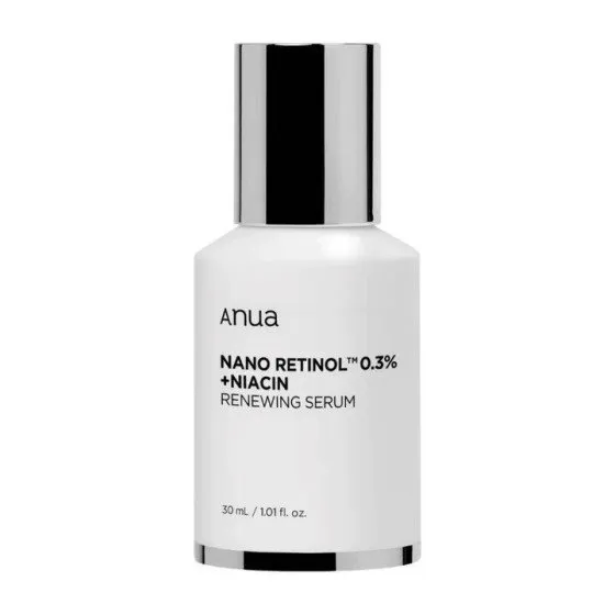 anua-nano-retinol -0.3%-+-niacin-renewing-serum-masokala.com سرم رتینول 0.3 درصد و نیاسین آنوا
