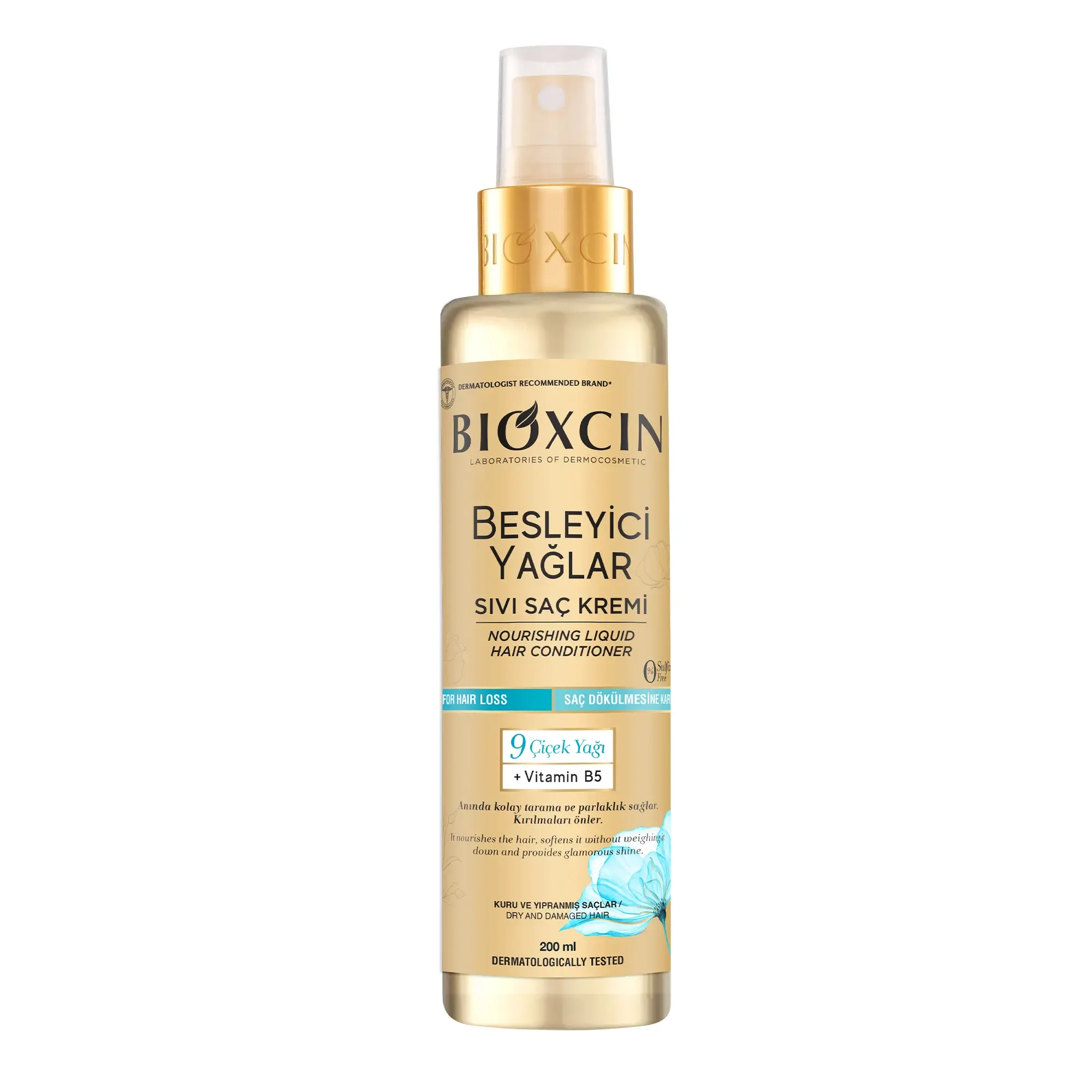 bioxcin-nourishing-oils-liquid-conditioner-masokala.com اسپری دو فاز 9 گیاه بیوکسین