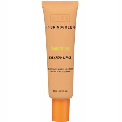 کرم دور چشم و صورت هویج