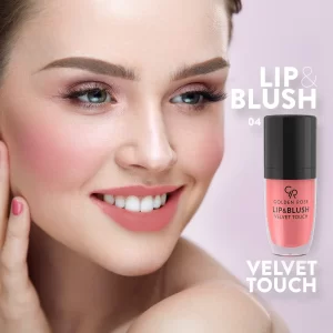 رژ لب و گونه Velvet Touch گلدن رز شماره02