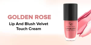 رژ لب و گونه Velvet Touch گلدن رز شماره03
