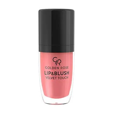 golden-rose-lip-blush-velvet-touch-04-masokala.com رژ لب و گونه Velvet Touch گلدن رز شماره04