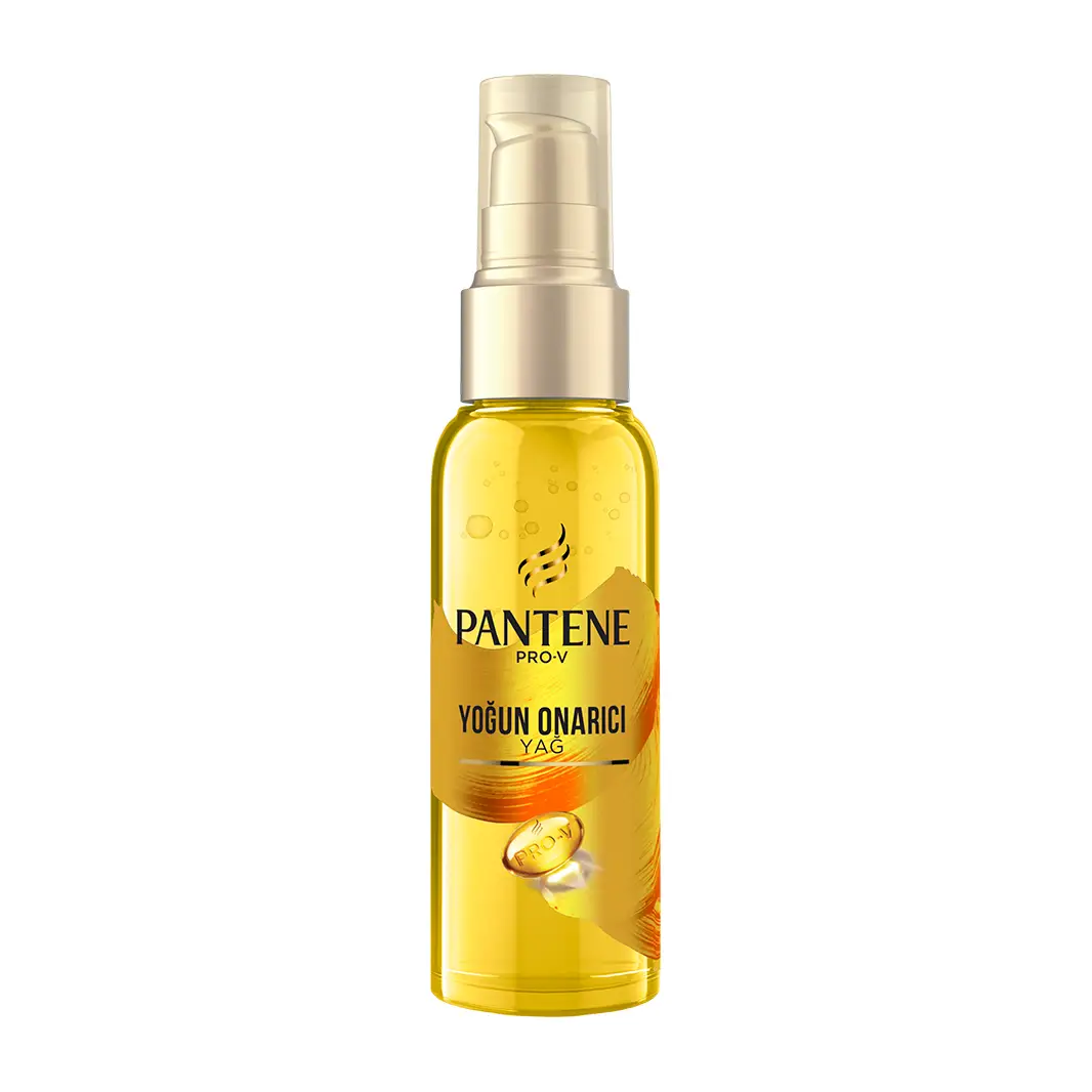 Pantene Keratin Hair Oil 100 ml روغن کراتین پنتن تقویت و ترمیم کننده ساقه مو