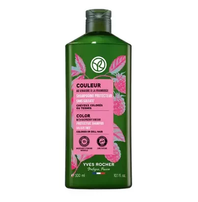 Yves Rocher Free Sulfate Color Protection Shampoo 300 ml- شامپو بدون سولفات ایوروشه مخصوص موهای رنگ شده