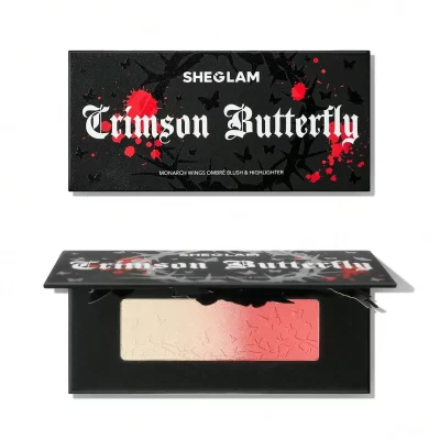 پالت رژگونه و هایلایتر شیگلم Crimson Butterfly