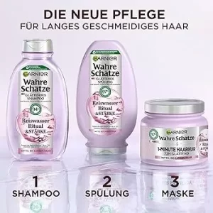 ماسک مو و شامپو صاف کننده گارنیر مدل بوتانیک