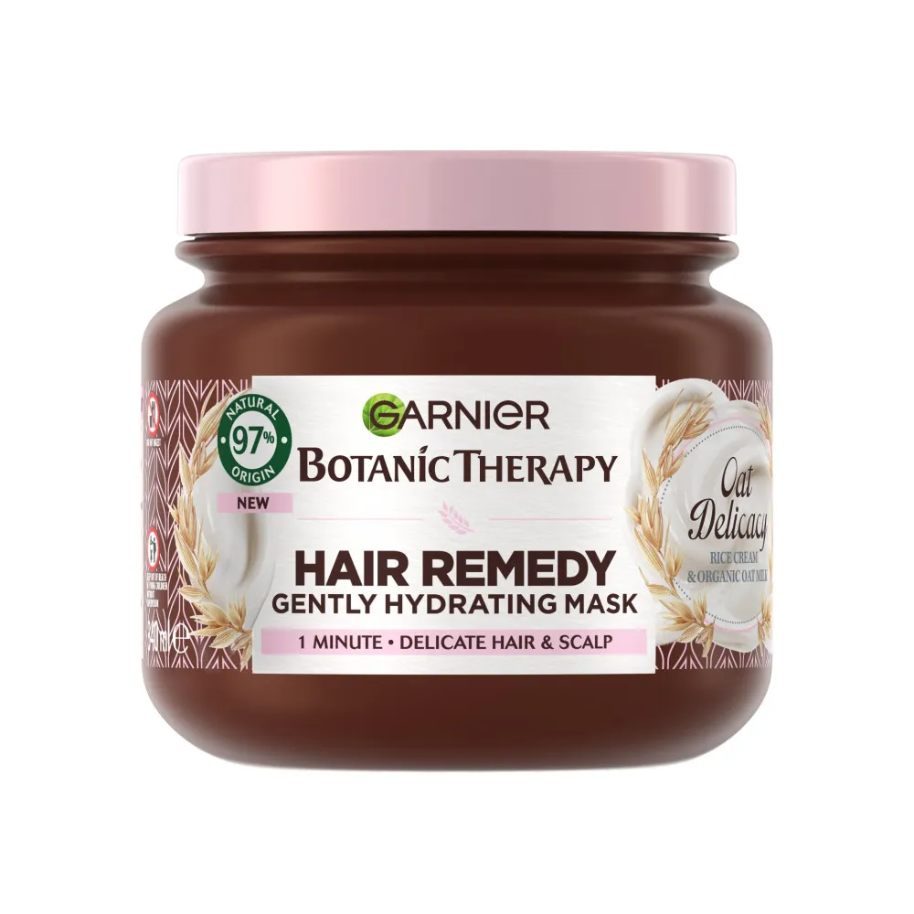garnier-haarmaske-botanic-therapy-oat-delicacy-hair-mask-masokala.com ماسک مو گارنیر بوتانیک مو های حساس