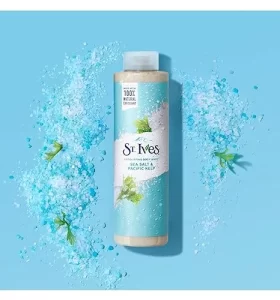 شامپو بدن سنت ایوز حاوی جلبک و نمک دریایی