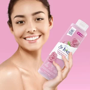 شامپو بدن سنت ایوز حاوی عصاره گل رز و آلوئهورا