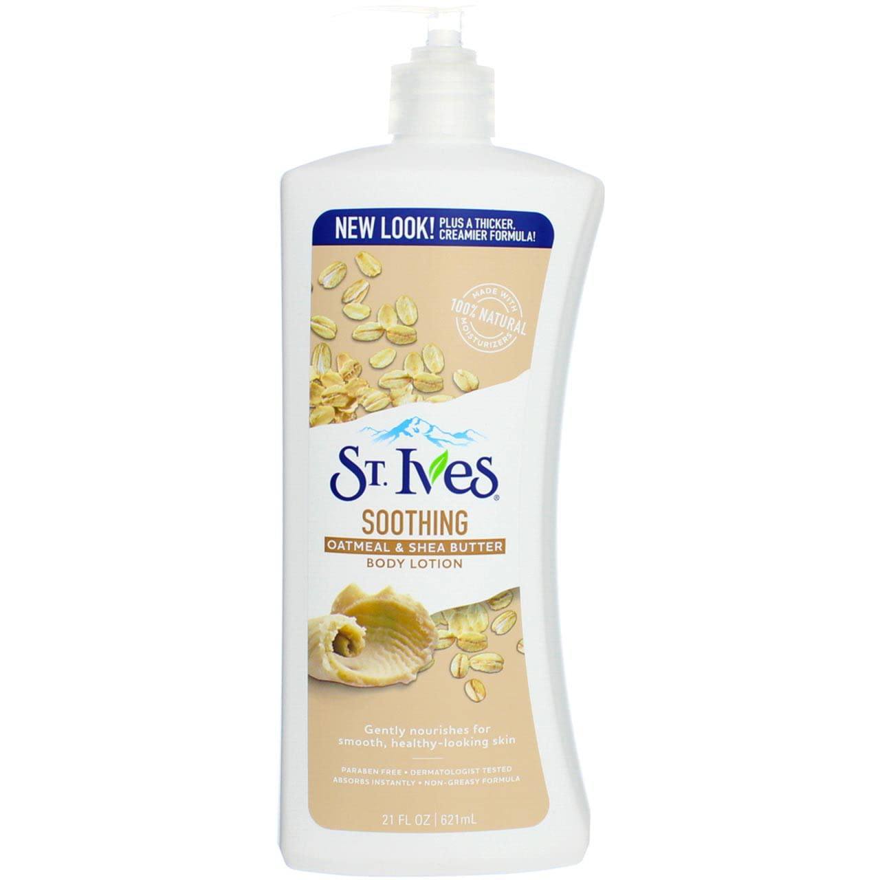 st.lves-soothing-oatmeal & shea butter لوسیون بدن سنت ایوز