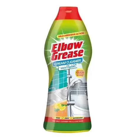 Elbow Grease Cream Cleaner Yellow Lemon 500g پاک کننده کرمی شیرآلات،کاشی،سرامیک و سینک البو گریس