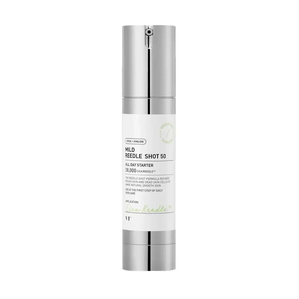 VT Cosmetics Mild Reedle Shot 50 50 ml سرم ترمیم کننده میکرونیدلینگ ریدل شات 50