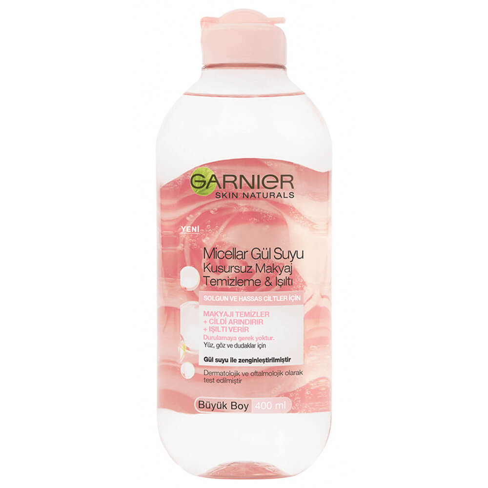 garnier-rose-water-micellar قیمت و مشخصات میسلار واتر گارنیر گل رز