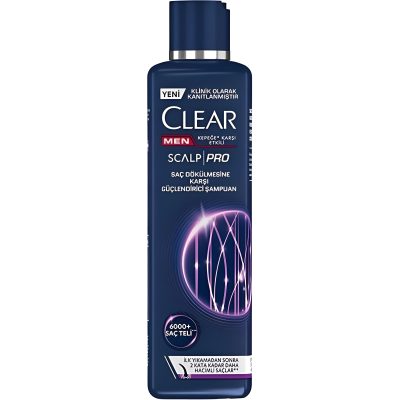 شامپو ضد ریزش و ضد شوره درمانی مردانه کلیر Clear مدل Scalp Pro حجم 300 میل