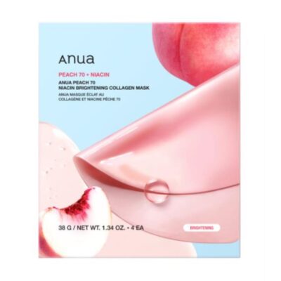 ماسک ورقه ای روشن کننده و کلاژن ساز آنوا