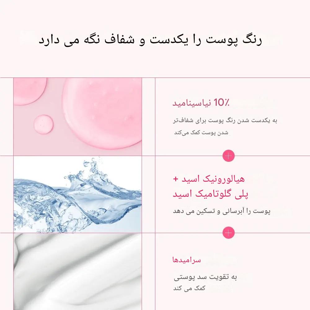 مشخصات قیمت و خرید سرم نیاسینامید آنوا