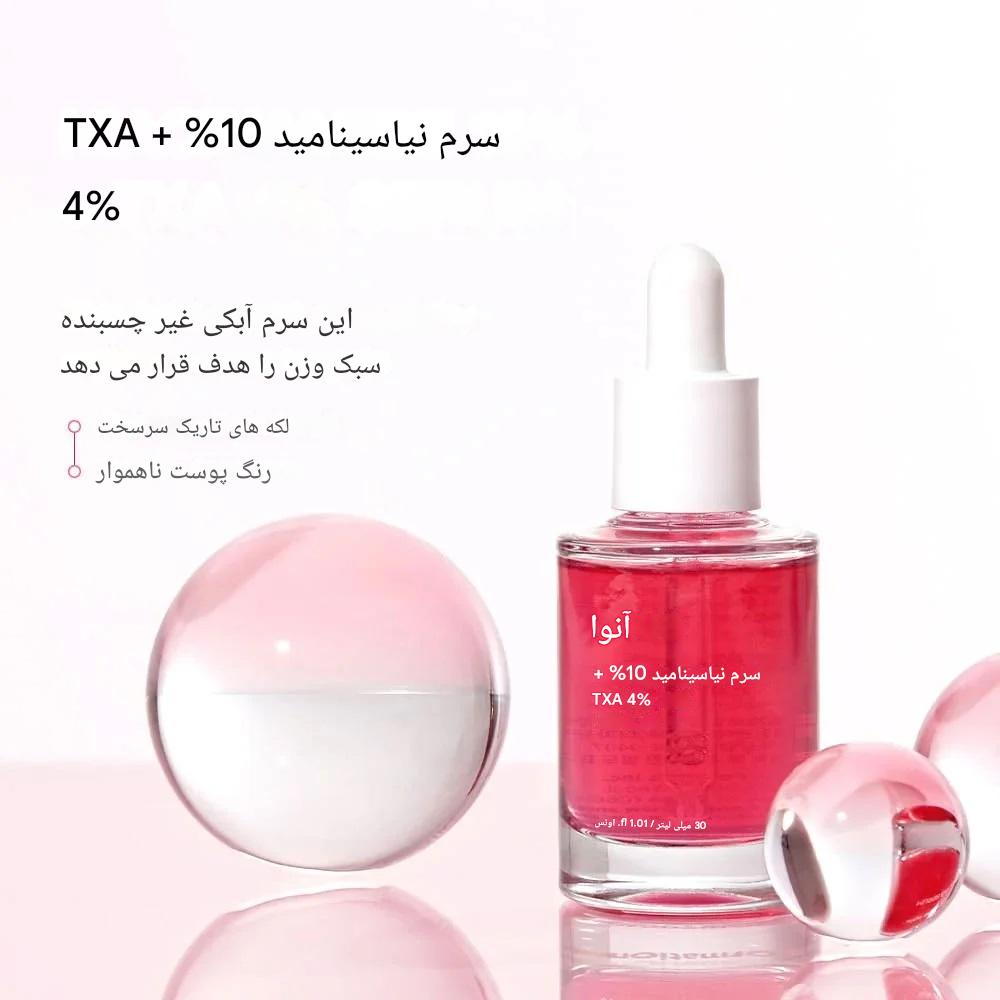 مشخصات قیمت و خرید سرم نیاسینامید آنوا