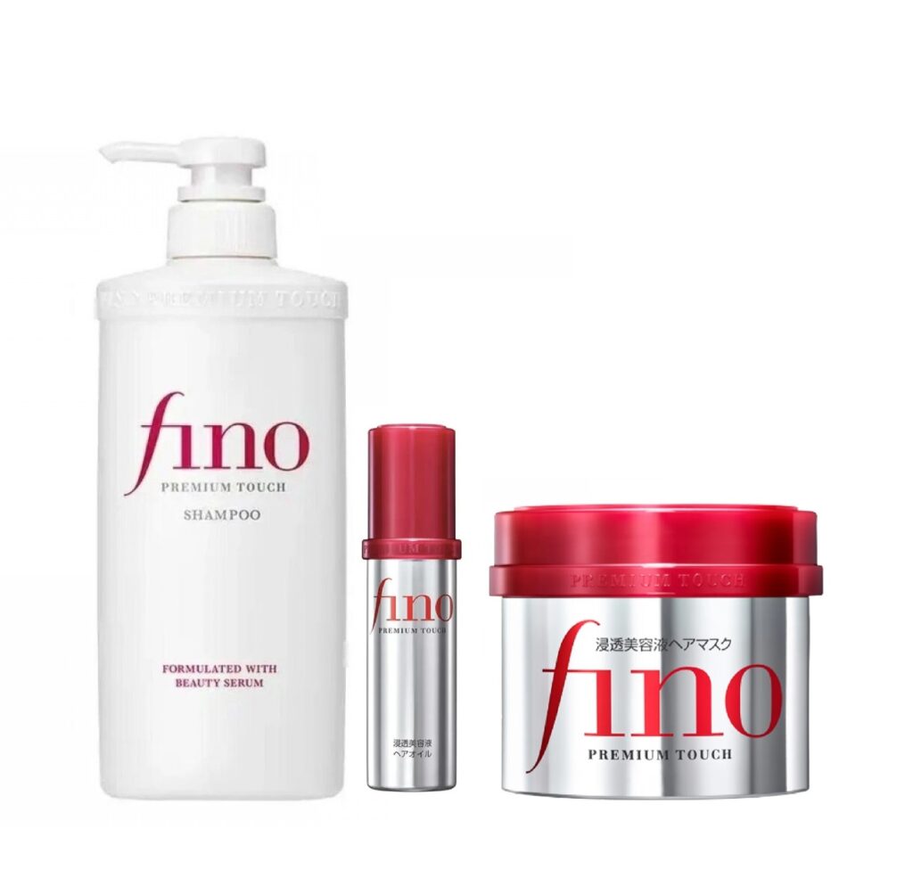fino pack shampoo mask oil