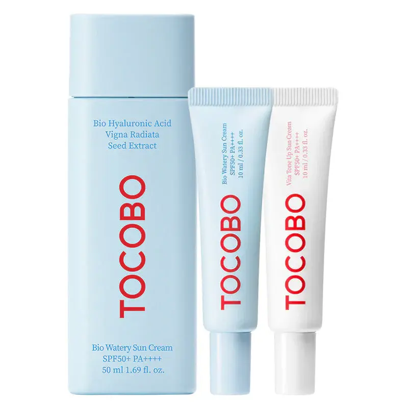 tocobo-gift-pack-suncream (1) پک هدیه ضد آفتاب فلوئیدی توکوبو