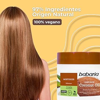 ماسک مو باباریا Babaria حاوی شیرنارگیل