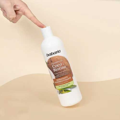 شامپو آبرسان باباریا Babaria حاوی عصاره شیرنارگیل