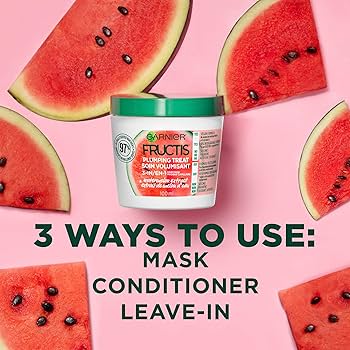 ماسک موی تقویت کننده گارنیر فروکتیس garnier عصاره هندوانه