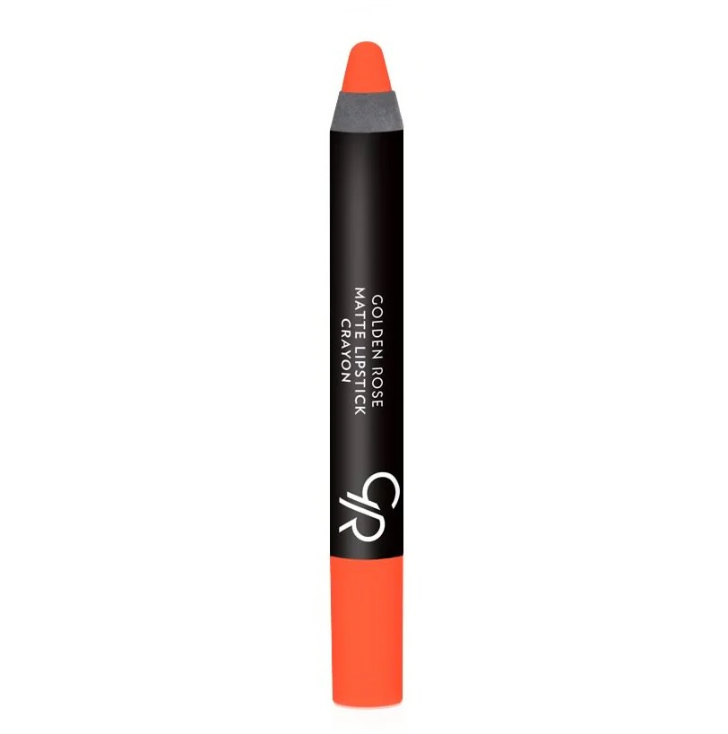 matte-lipstick-crayon-24 قیمت مشخصات و خرید رژ لب مدادی گلدن رز مات crayon