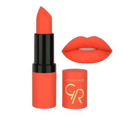 رژ لب جامد گلدن رز مخملی مات