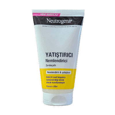 کرم آبرسان پوست های حساس نوتروژینا Neutrogena حاوی زردچوبه 75 میل