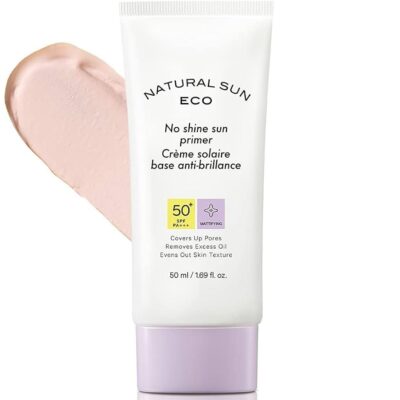 ضدآفتاب و پرایمر مات کننده نچرال سان اکو Natural Sun Eco حجم 50 میل