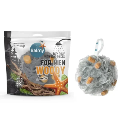 لیف صابون حمام بالمی Balmy رایحه چوبی جنگلی مخصوص آقایان