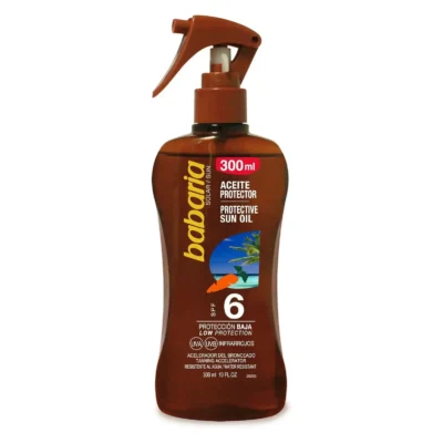 روغن برنزه آفتاب باباریا Babaria حجم 300 میل