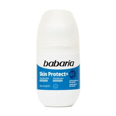 مام رولی باباریا Babaria مدل +Skin Protect حجم 50 میل