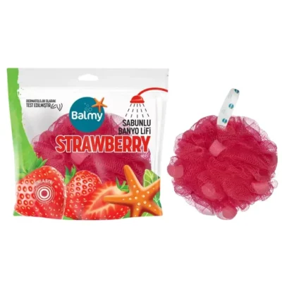 لیف صابون حمام بالمی Balmy رایحه توت فرنگی