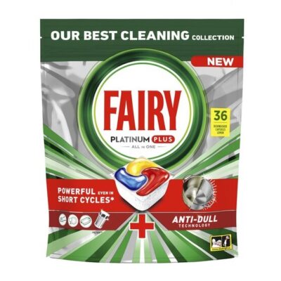 قرص ظرفشویی فیری Fairy مدل Platinum Plus بسته 36 عددی