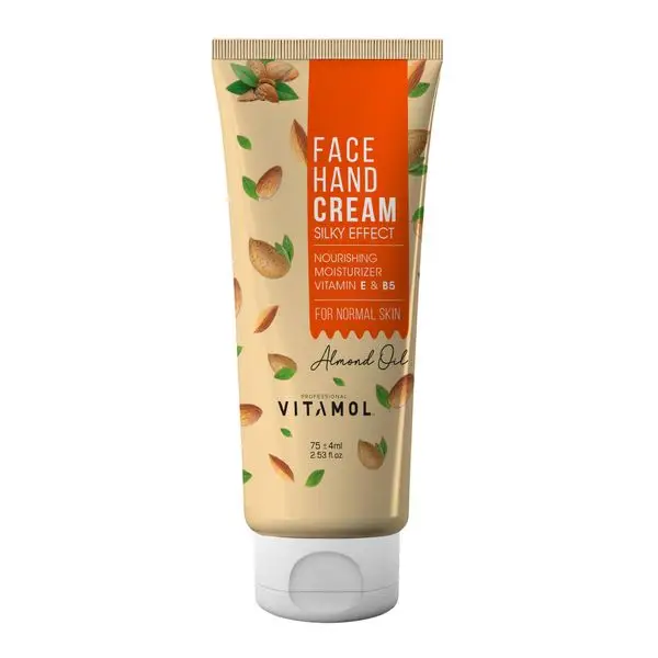 VITAMOL-Hand-Face-Cream-Tube-with-Sweet-Almond-Oil-–-75ml.webp VITAMOL Hand Face Cream Tube with Sweet Almond Oil – 75ml