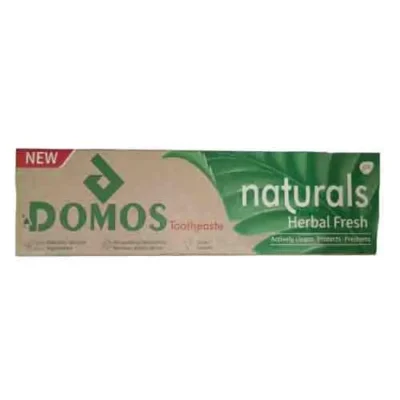 خمیر دندان دوموس Domos مدل Natural وزن 180 گرم