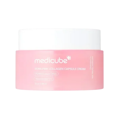 کرم کپسولی PDRN و کلاژن مدی کیوب Medicube روشن کننده و ضد چروک وزن 55 گرم