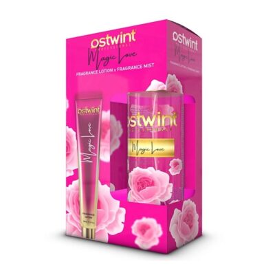 ست بادی اسپلش و لوسیون بدن اوست وینت Ostwint رایحه Magic Love حجم 200+50 میل