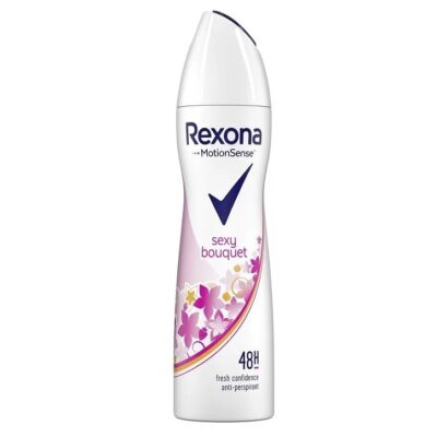 اسپری دئودورانت رکسونا Rexona زنانه مدل S x y Bouquet اصل ایتالیا حجم 200 میل