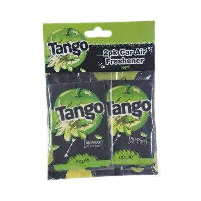 خوشبو کننده خودرو تانگو Tango رایحه سیب سبز بسته 2 تایی