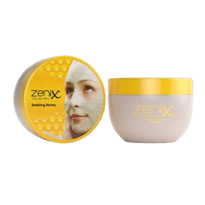 ماسک شاداب کننده خاک رس و عسل زنیکس Zenix وزن 350 گرم