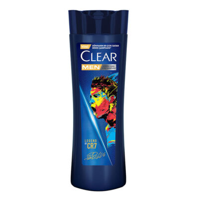 شامپو ضد شوره مردانه کلیر Clear مدل Legend By CR7 حجم 350 میل