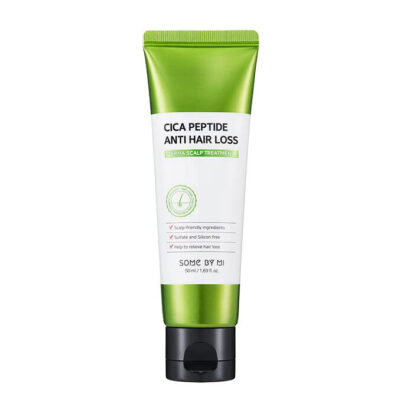 ماسک ضدریزش و ترمیم کننده کف سر سام بای می Some By Mi مدل Cica Peptide حجم 180 میل