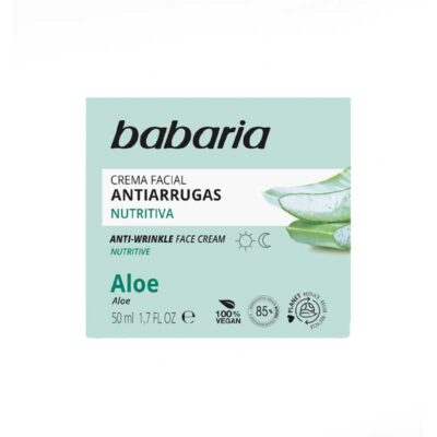 کرم ضدچروک و مغذی پوست باباریا Babaria حاوی عصاره آلوئه ورا 50 میل