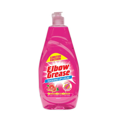مایع ظرفشویی دستی البو گریس Elbow Grease رایحه گریپ فروت 600 میل